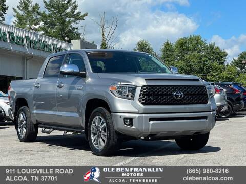 2020 Toyota Tundra for sale at Ole Ben Franklin Motors KNOXVILLE - Alcoa in Alcoa TN