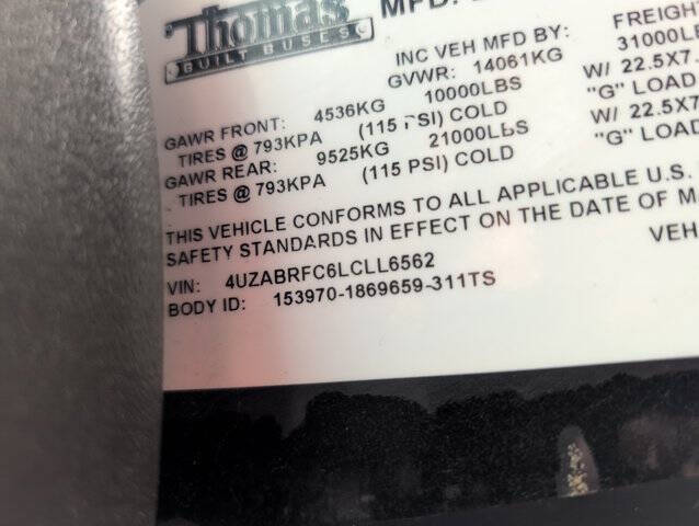 2020 Freightliner B2 Chassis