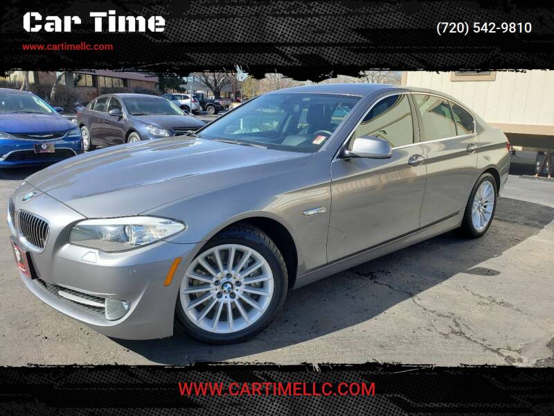 2013 BMW 5 Series for sale at Car Time in Denver CO