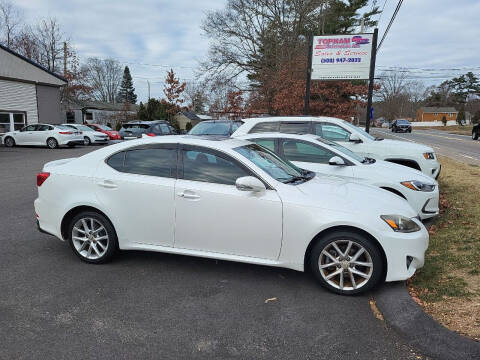 2011 Lexus IS 250 for sale at Topham Automotive Inc. in Middleboro MA