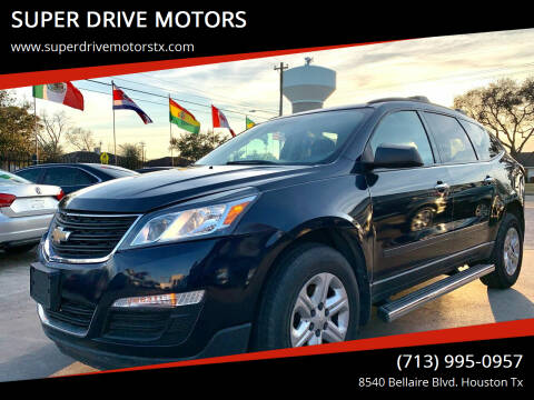 2015 Chevrolet Traverse for sale at SUPER DRIVE MOTORS in Houston TX