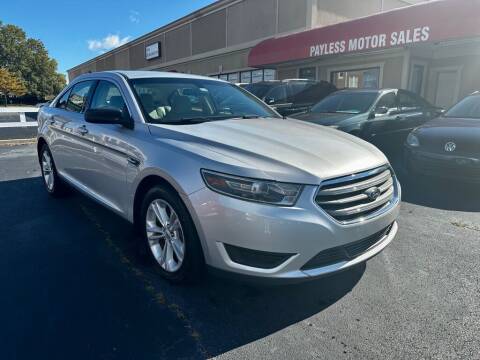 2016 Ford Taurus for sale at Payless Motor Sales LLC in Burlington NC