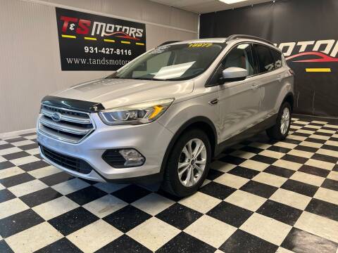 2017 Ford Escape for sale at T & S Motors in Ardmore TN