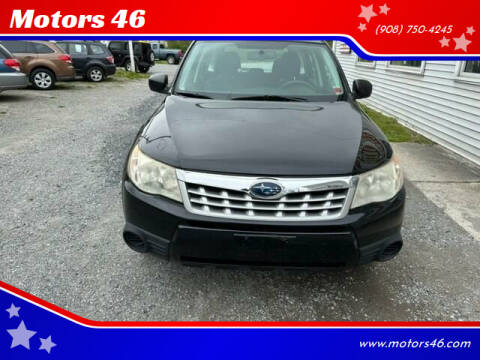 2013 Subaru Forester for sale at Motors 46 in Belvidere NJ