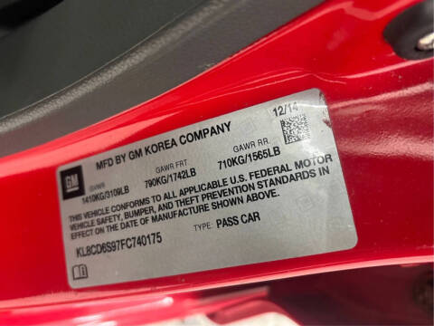 2015 Chevrolet Spark 1LT CVT