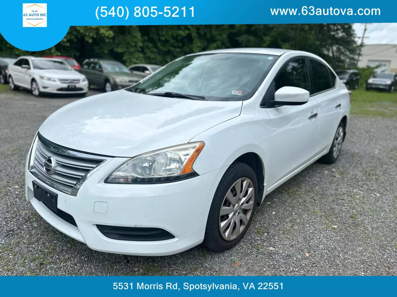 2014 Nissan Sentra for sale at 63 Auto Inc in Spotsylvania, VA