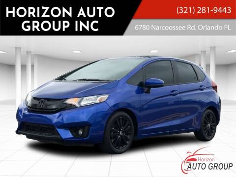 2015 Honda Fit for sale at HORIZON AUTO GROUP INC in Orlando FL