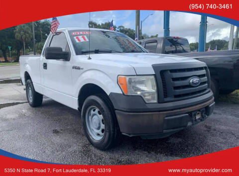 2011 Ford F-150 for sale at AUTO PROVIDER in Fort Lauderdale FL