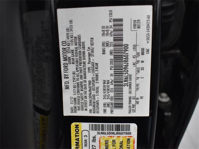 2018 Lincoln MKZ Select