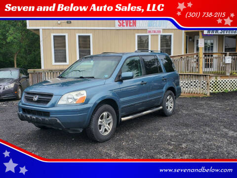 2005 Honda Pilot for sale at Seven and Below Auto Sales, LLC in Rockville MD