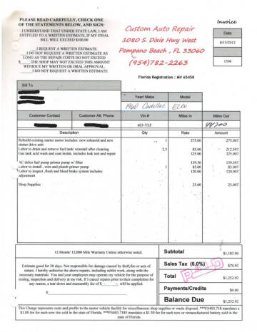 1960 Cadillac Eldorado