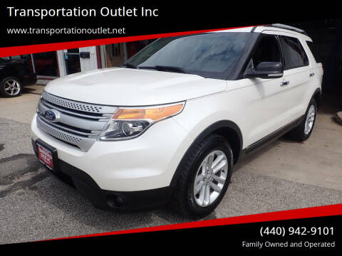 2015 Ford Explorer for sale at Transportation Outlet Inc in Eastlake OH