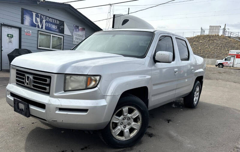 2006 Honda Ridgeline for sale at Unlimited Motors, LLC in Denver CO