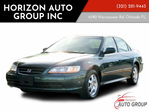 2002 Honda Accord for sale at HORIZON AUTO GROUP INC in Orlando FL