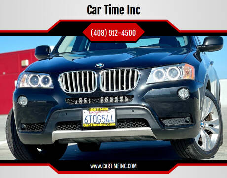2011 BMW X3 for sale at Car Time Inc in San Jose CA