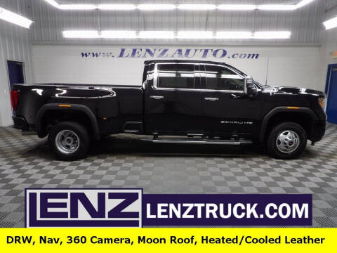 2022 GMC Sierra 3500HD for sale at LENZ TRUCK CENTER in Fond Du Lac WI