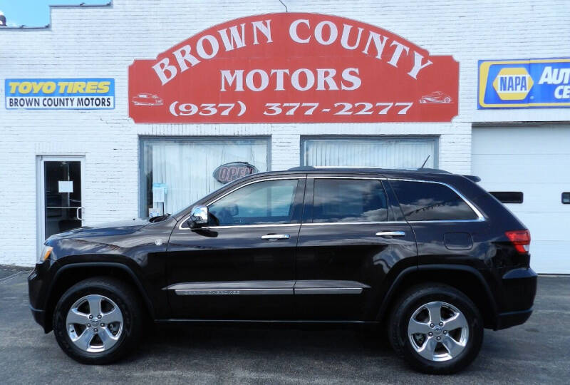 2012 Jeep Grand Cherokee for sale at Brown County Motors in Russellville OH