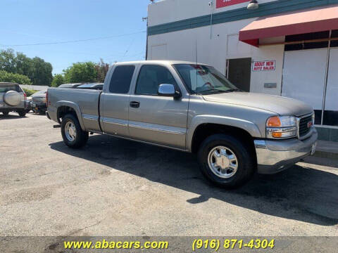 2001 GMC Sierra 1500 for sale at About New Auto Sales in Lincoln CA