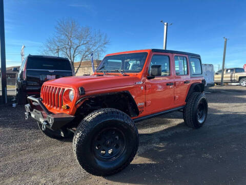 2018 Jeep Wrangler Unlimited for sale at Discount Motors in Pueblo CO