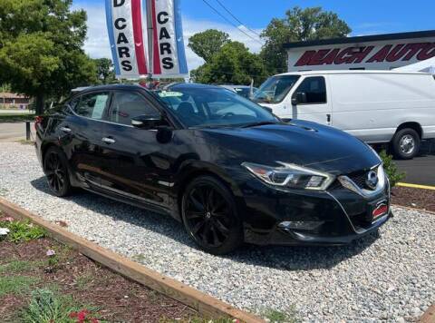 2017 Nissan Maxima for sale at Beach Auto Brokers in Norfolk VA