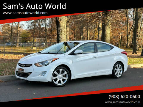 2012 Hyundai Elantra for sale at Sam's Auto World in Roselle NJ