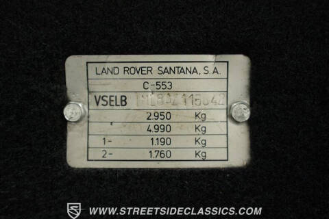 1989 Land Rover Santana