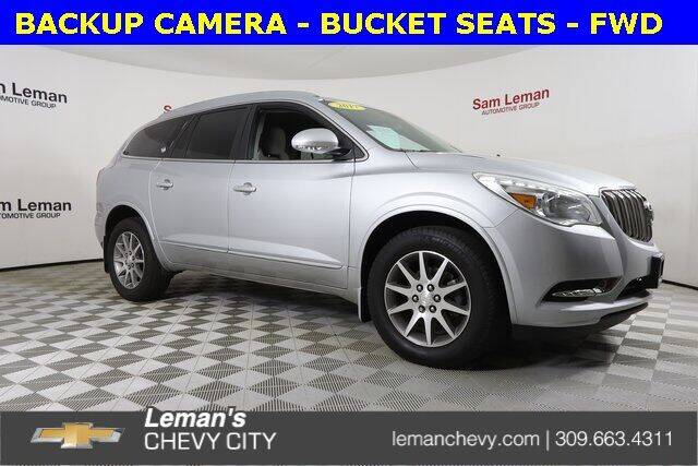 2017 Buick Enclave for sale at Leman's Chevy City in Bloomington IL