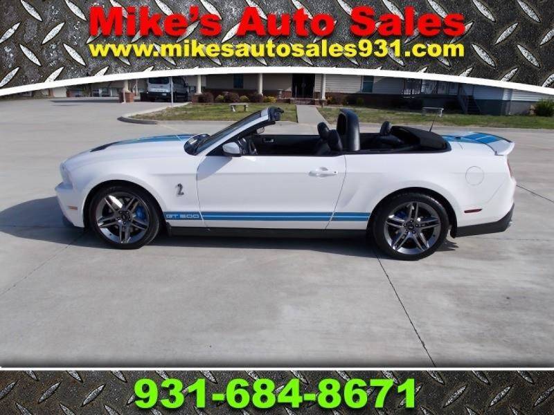 2012 Ford Shelby GT500 for sale at Mike's Auto Sales in Shelbyville TN