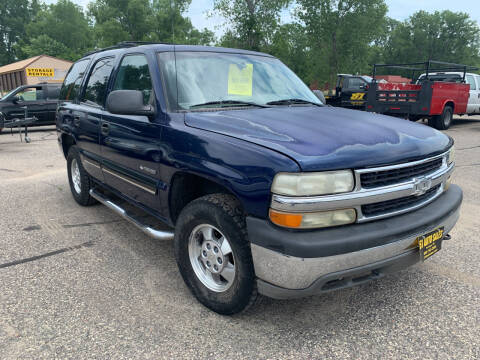 2001 Chevrolet Tahoe for sale at 51 Auto Sales Ltd in Portage WI
