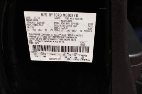 2012 Ford Escape XLT