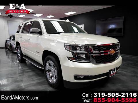 2015 Chevrolet Tahoe for sale at E&A Motors in Waterloo IA