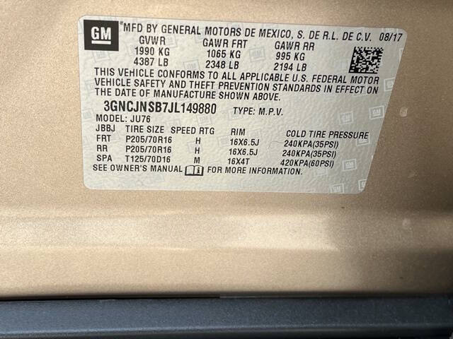 2018 Chevrolet Trax LS