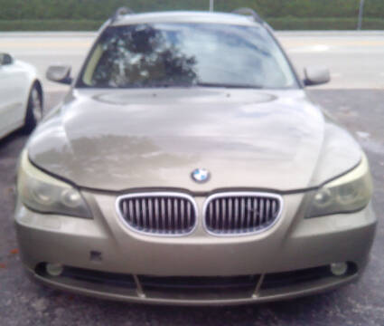 2006 BMW 5 Series for sale at AUTO & GENERAL INC in Fort Lauderdale FL