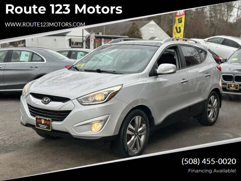 2014 Hyundai Tucson for sale at Route 123 Motors in Norton MA