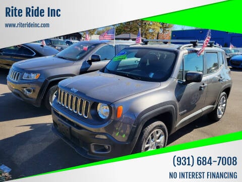 2017 Jeep Renegade for sale at Rite Ride Inc 2 in Shelbyville TN
