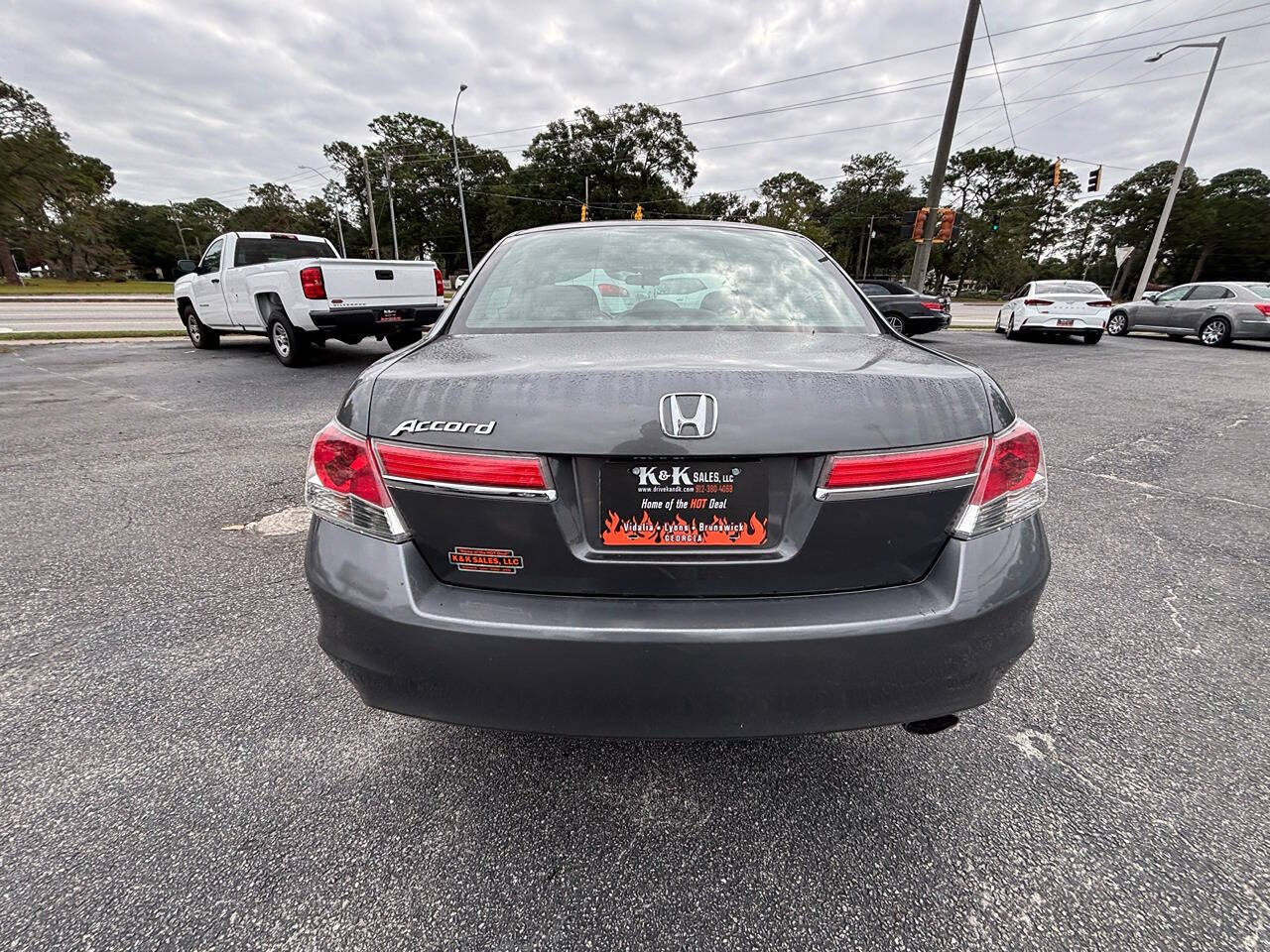 2012 Honda Accord for sale at K & K Sales LLC in Brunswick, GA