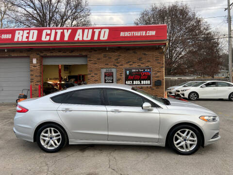 2015 Ford Fusion for sale at Red City  Auto in Omaha NE