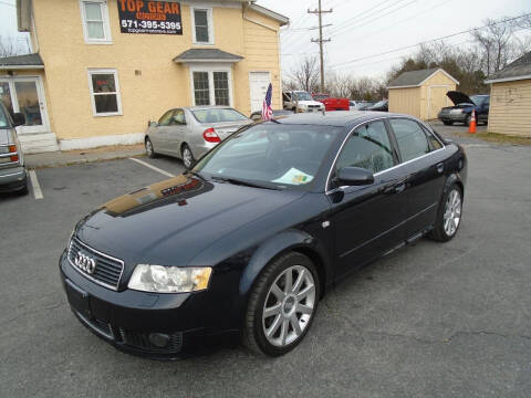 2004 Audi A4 for sale at Top Gear Motors in Winchester VA