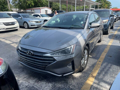 2020 Hyundai Elantra for sale at America Auto Wholesale Inc in Miami FL