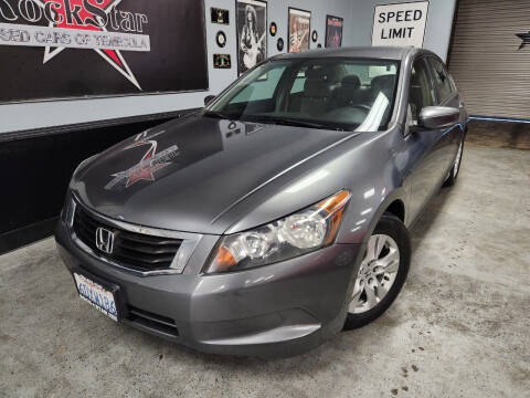 2008 Honda Accord for sale at ROCKSTAR USED CARS OF TEMECULA in Temecula CA