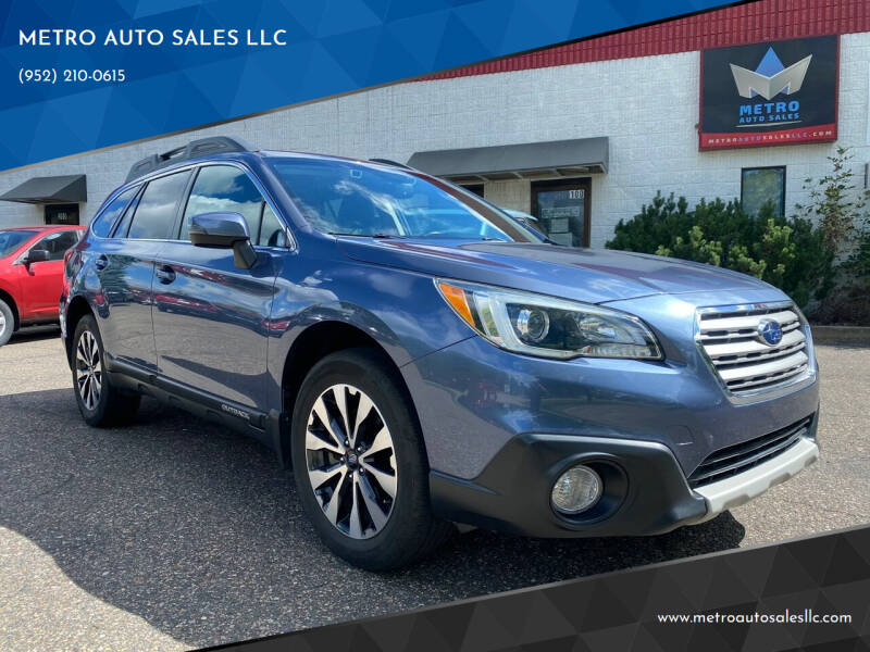 2016 Subaru Outback for sale at METRO AUTO SALES LLC in Blaine MN