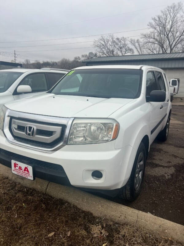 2011 Honda Pilot for sale at F & A Auto Sales in Sioux City IA