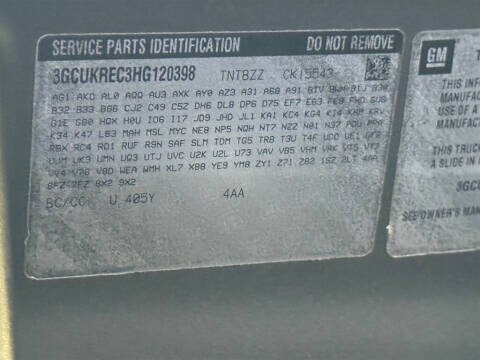 2017 Chevrolet Silverado 1500