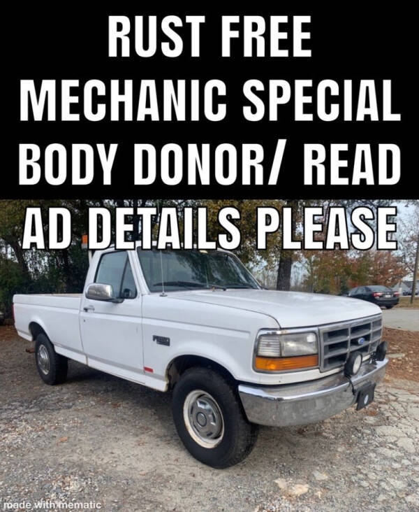 1996 Ford F-250 for sale at Cobalt Cars in Atlanta GA