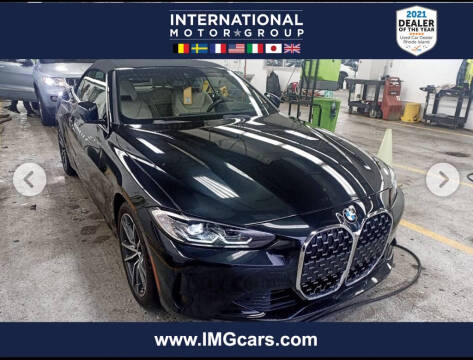 2022 BMW 4 Series for sale at International Motor Group in Warwick RI