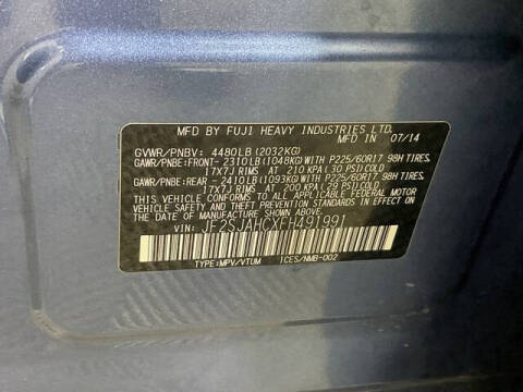 2015 Subaru Forester 2.5i Limited