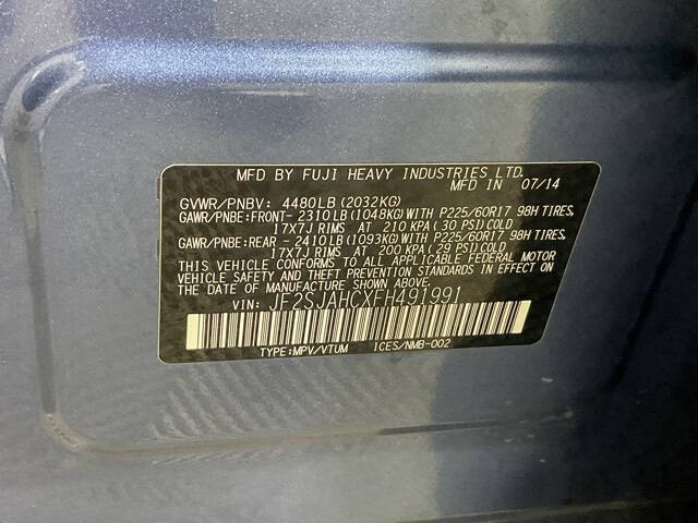 2015 Subaru Forester 2.5i Limited