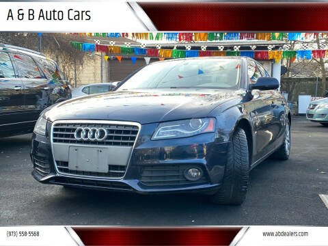 2010 Audi A4 for sale at A & B Auto Cars in Newark NJ
