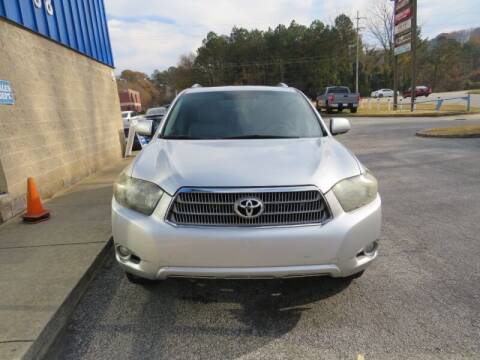 2009 Toyota Highlander Hybrid for sale at Southern Auto Solutions - 1st Choice Autos in Marietta GA