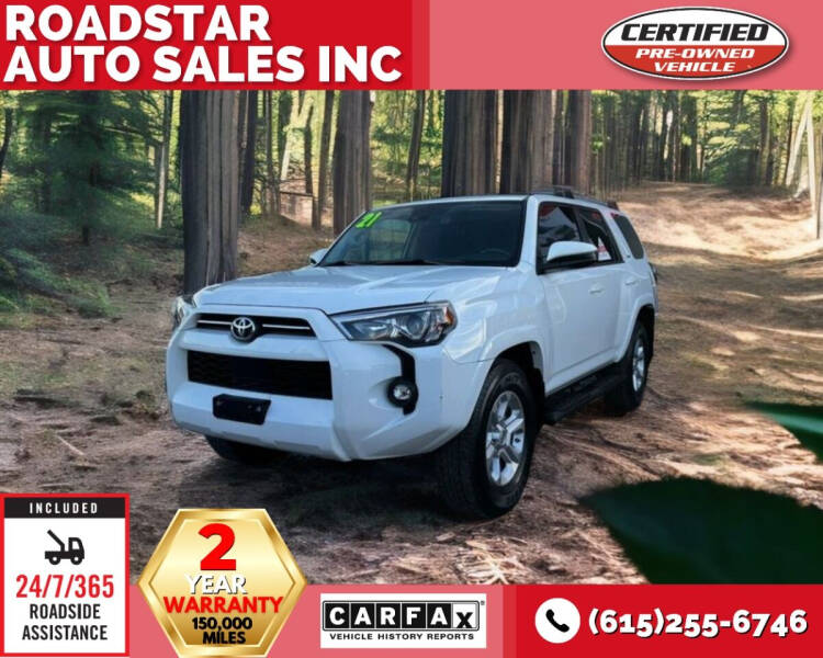 2021 Toyota 4Runner for sale at Roadstar Auto Sales Inc in Nashville TN